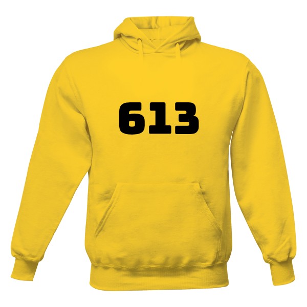 Pánská mikina s kapucí Just Hoods s potiskem 613
